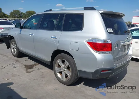 2011 Toyota Highlander Limited V6 from USA, damaged, VIN 5TDYK3EH9BS037822